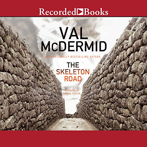 The Skeleton Road Audiolibro Por Val McDermid arte de portada