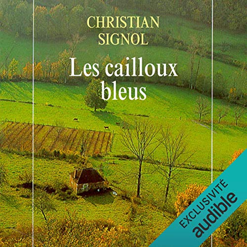 Les cailloux bleus Audiolivro Por Christian Signol capa