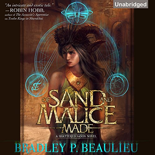 Of Sand and Malice Made Audiolibro Por Bradley Beaulieu arte de portada