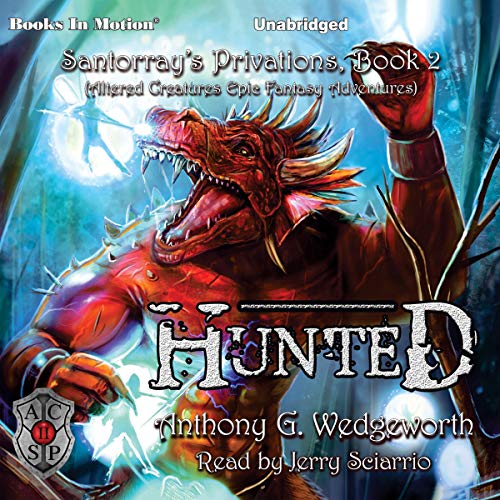 Hunted Audiolivro Por Anthony G. Wedgeworth capa