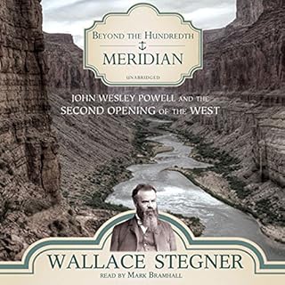 Beyond the Hundredth Meridian Audiolibro Por Wallace Stegner arte de portada