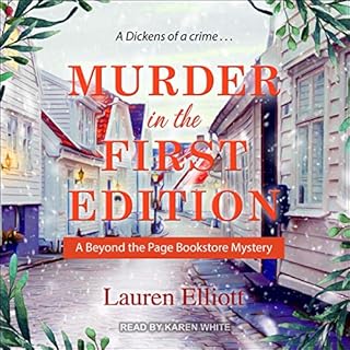 Murder in the First Edition Audiobook By Lauren Elliott cover art