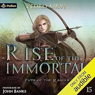 Rise of the Immortal Audiolibro Por Pedro Urvi arte de portada