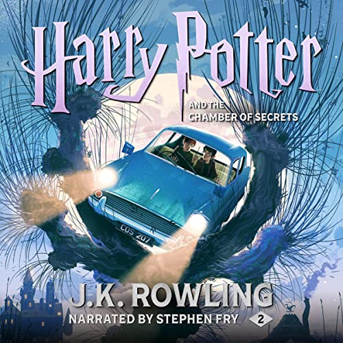 Harry Potter and the Chamber of Secrets, Book 2 cover art