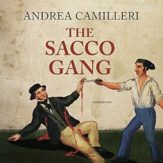 The Sacco Gang Audiolibro Por Andrea Camilleri, Stephen Sartarelli - translator arte de portada