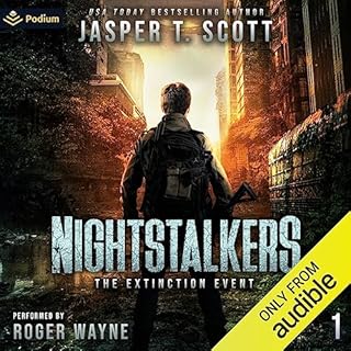 Nightstalkers: The Extinction Event Audiolibro Por Jasper T. Scott arte de portada