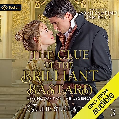 The Clue of the Brilliant Bastard Audiolivro Por Ellie St. Clair capa