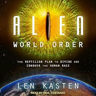 Alien World Order Audiolibro Por Len Kasten arte de portada