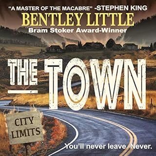 The Town Audiolibro Por Bentley Little arte de portada