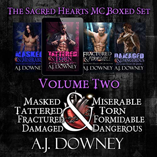 The Sacred Hearts MC Box Set: Volume 2 Audiolibro Por A. J. Downey arte de portada