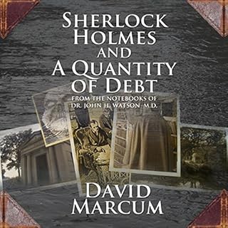 Sherlock Holmes and a Quantity of Debt Audiolibro Por David Marcum arte de portada