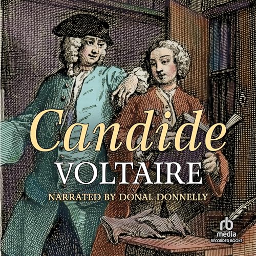 Candide Audiolibro Por Voltaire arte de portada