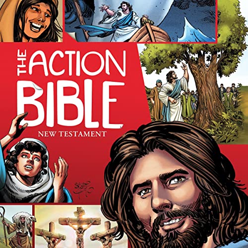 『The Action Bible New Testament』のカバーアート