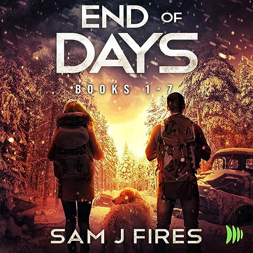 End of Days: Books 1-7 Box Set Audiolibro Por Sam J. Fires arte de portada