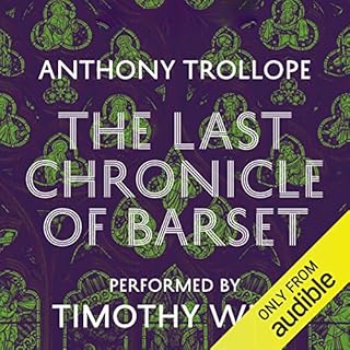 The Last Chronicle of Barset Audiolibro Por Anthony Trollope arte de portada