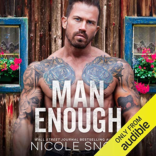 Man Enough Audiolibro Por Nicole Snow arte de portada