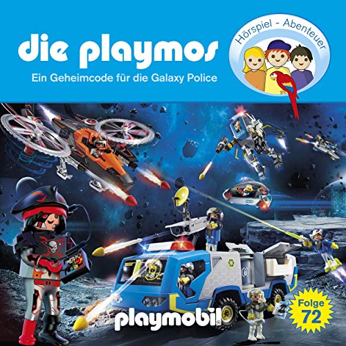 Ein Geheimcode für die Galaxy Police. Das Original Playmobil Hörspiel cover art