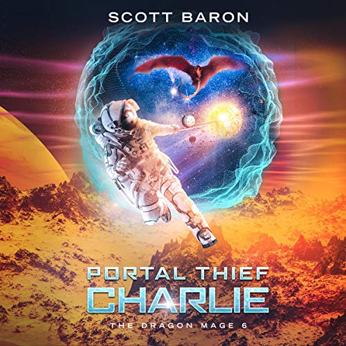 Portal Thief Charlie Audiolibro Por Scott Baron arte de portada