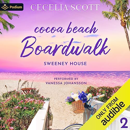 Cocoa Beach Boardwalk Audiolibro Por Cecelia Scott arte de portada