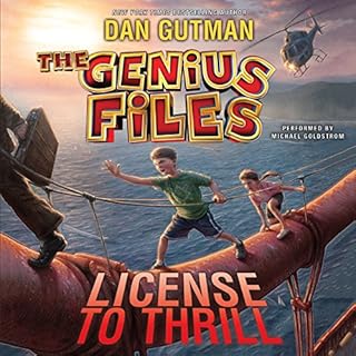 The Genius Files #5: License to Thrill Audiolibro Por Dan Gutman arte de portada