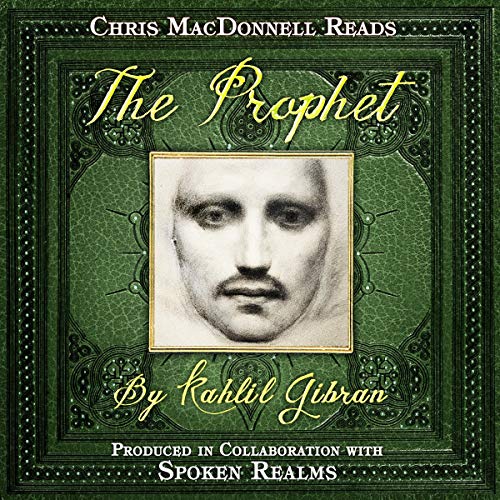 The Prophet Audiolibro Por Khalil Gibrán arte de portada