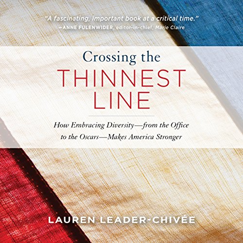 Crossing the Thinnest Line Audiolibro Por Lauren Leader-Chivee arte de portada