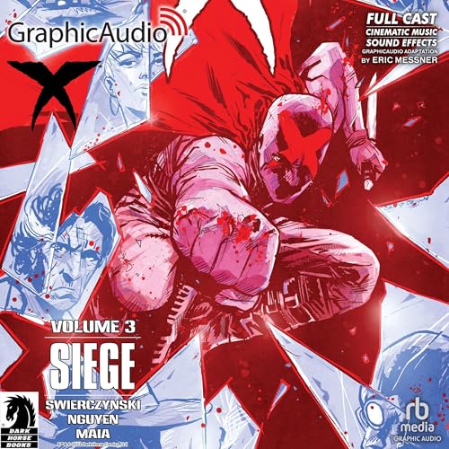 Couverture de X Volume 3: Siege (Dramatized Adaptation)