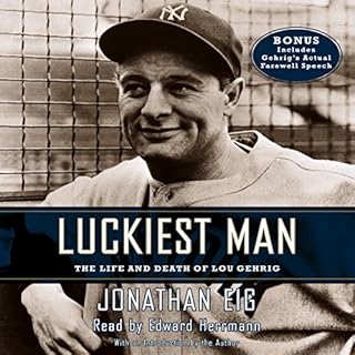 Luckiest Man Audiolibro Por Jonathan Eig arte de portada