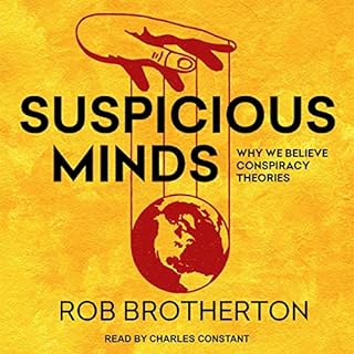 Suspicious Minds Audiolibro Por Rob Brotherton arte de portada