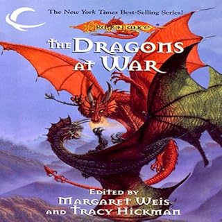 The Dragons at War Audiolibro Por Margaret Weis - editor, Tracy Hickman - editor arte de portada