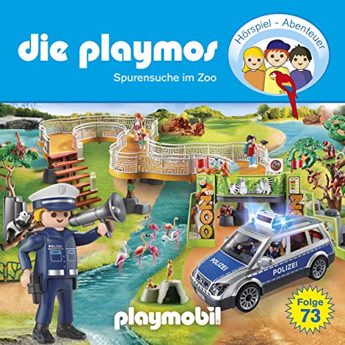 Page de couverture de Spurensuche im Zoo. Das Original Playmobil Hörspiel