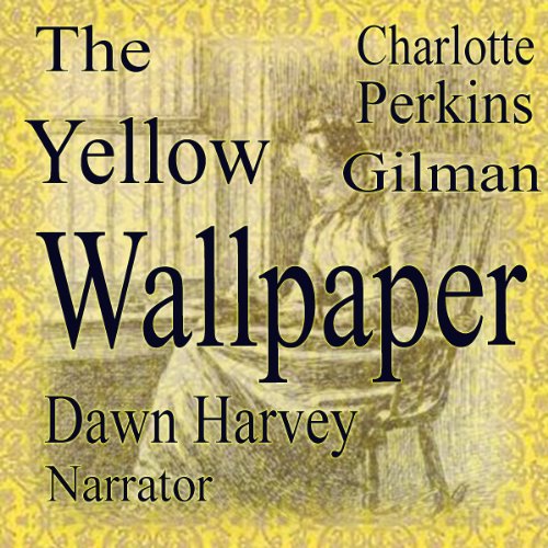 Diseño de la portada del título The Yellow Wallpaper