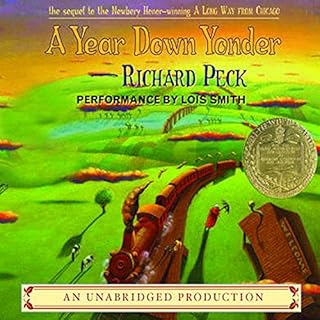 A Year Down Yonder Audiolibro Por Richard Peck arte de portada