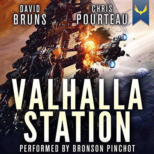 Valhalla Station (A Space Opera Noir Technothriller) Audiobook By Chris Pourteau, David Bruns cover art