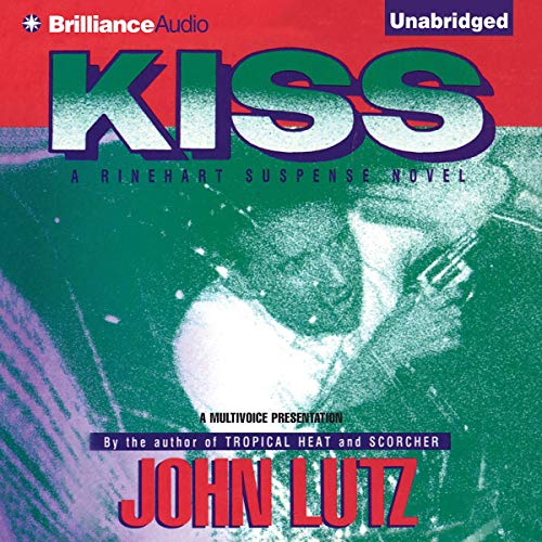 Kiss Audiolibro Por John Lutz arte de portada