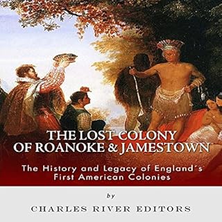 The Lost Colony of Roanoke and Jamestown Audiolibro Por Charles River Editors arte de portada