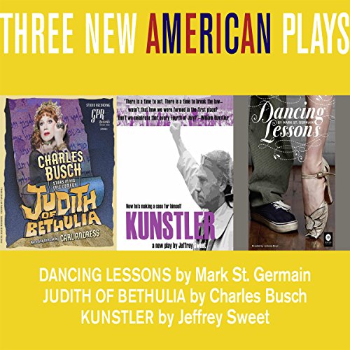 Three New American Plays Audiolibro Por Mark St. Germain, Charles Busch, Jeffrey Sweet arte de portada