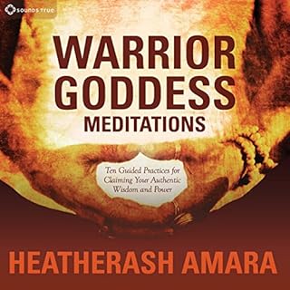 Warrior Goddess Meditations Audiolibro Por HeatherAsh Amara arte de portada