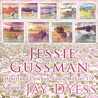 Heartland Cowboy Christmas Box Set Books 1-9 Audiobook By Jessie Gussman cover art