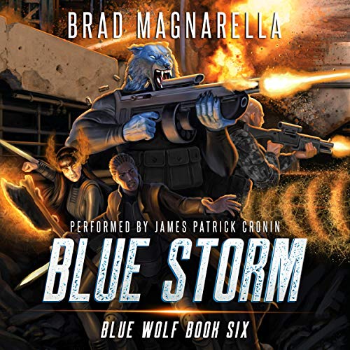 Blue Storm Audiobook By Brad Magnarella cover art