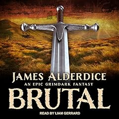 Brutal Audiolibro Por James Alderdice arte de portada