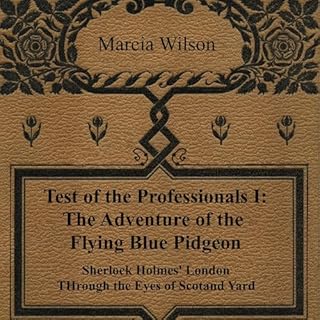 The Adventure of the Flying Blue Pidgeon Audiolibro Por Marcia Wilson arte de portada