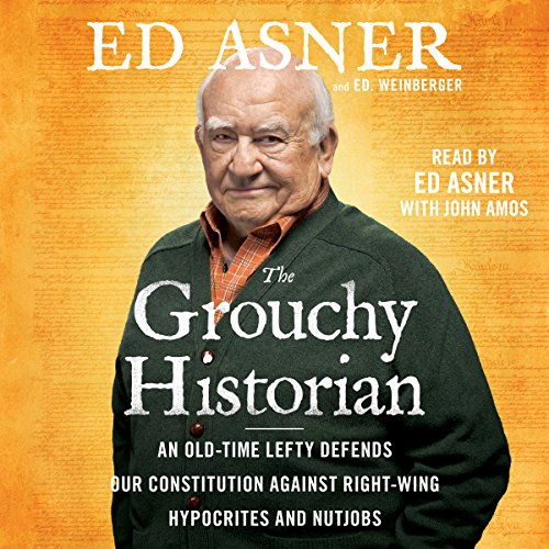 The Grouchy Historian Audiolibro Por Ed Asner, Ed. Weinberger arte de portada