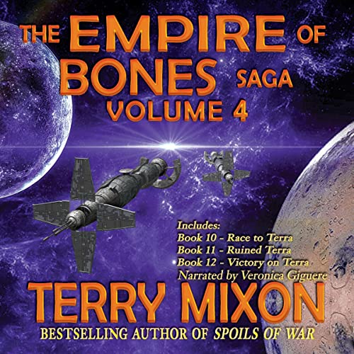 The Empire of Bones Saga Audiolivro Por Terry Mixon capa