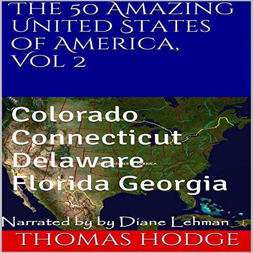 The 50 Amazing United States of America, Volume 2 Audiolibro Por Thomas Hodge arte de portada