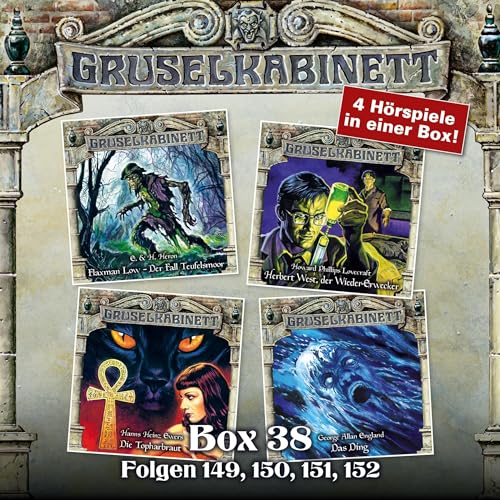 Gruselkabinett, Box 38 cover art