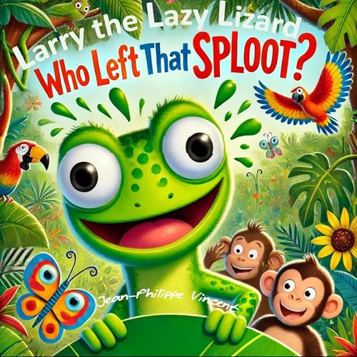 Larry the Lazy Lizard: Who Left That Sploot? cover art