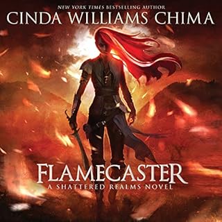 Flamecaster Audiolibro Por Cinda Williams Chima arte de portada