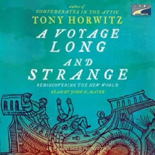 A Voyage Long and Strange Audiolibro Por Tony Horwitz arte de portada