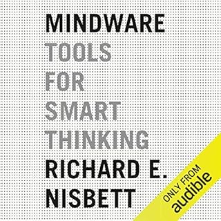 Mindware Audiobook By Richard E. Nisbett cover art